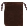 Pochette a chapelet en velours H.9x7 cm, plusieurs couleurs..