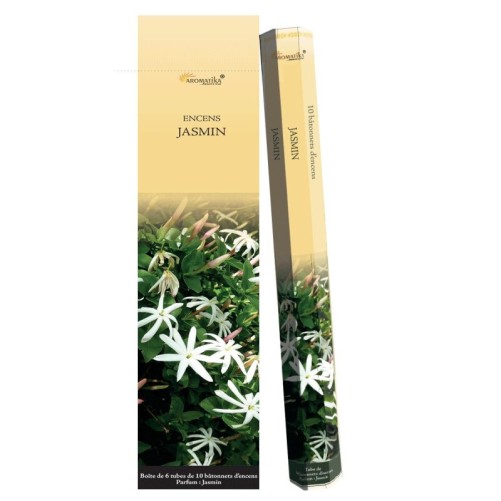 Boite de 6 tubes Aromatika Garden Stick de 10 batonnets H. 40 cm d encens roule a la main 100% naturel.