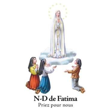Autocollant Transparent detoure de saint avec priere H. 10.5 x 6.5 cm pour bougie de neuvaine..