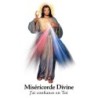 Autocollant Transparent detoure de saint avec priere H. 10.5 x 6.5 cm pour bougie de neuvaine..