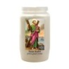 Veilleuse blanche 3 jours avec image classique de saint, hauteur 9,5 cm Ø 5.5 cm..