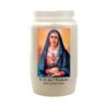 Veilleuse blanche 3 jours avec image classique de saint, hauteur 9,5 cm Ø 5.5 cm..