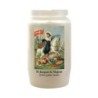 Veilleuse blanche 3 jours avec image classique de saint, hauteur 9,5 cm Ø 5.5 cm..