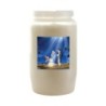 Veilleuse blanche 3 jours avec image classique de saint, hauteur 9,5 cm Ø 5.5 cm..