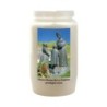 Veilleuse blanche 3 jours avec image classique de saint, hauteur 9,5 cm Ø 5.5 cm..