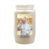 Veilleuse blanche 3 jours avec image classique de saint, hauteur 9,5 cm Ø 5.5 cm..