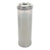 Bougie blanche d'extérieur, H.190mm Ø 64 - durée environ 4 jours et 8heures.
