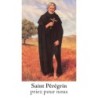 Autocollant Transparent classique sans priere de saint H. 6 x 3,6 cm pour bougie de 3 jours..