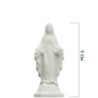 Statue fluorescente en résine de la Vierge Miraculeuse.
