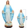 Statue en résine ou Fibre de verre, intérieur et extérieur de la Vierge Miraculeuse en couleur, Plusieurs Tailles.