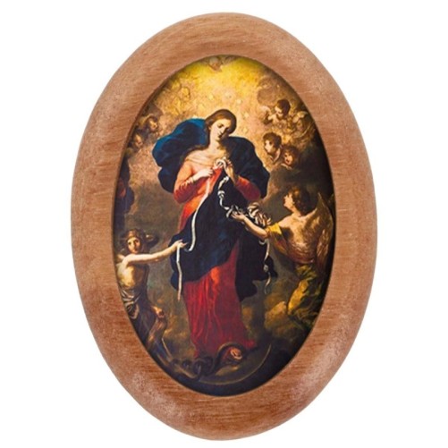 Plaque auto en bois d olivier forme ovale H. 4 x 3 cm avec resine de