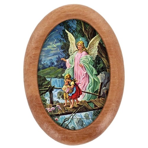 Plaque auto en bois d olivier forme ovale H. 4 x 3 cm avec resine de