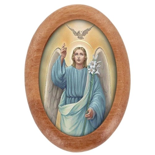 Plaque auto en bois d olivier forme ovale H. 4 x 3 cm avec resine de