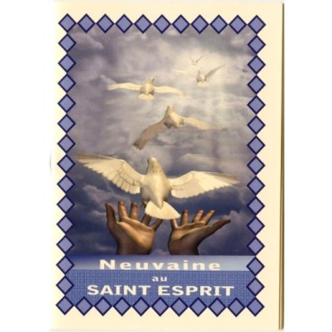 Livret de neuvaine avec historique, prière, neuvaine H.15 x10 cm, nombreux saints.