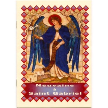 Livret de neuvaine avec historique, prière, neuvaine H.15 x10 cm, nombreux saints.