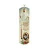 Thermometre d interieur en bois a suspendre H. 20 x 5,5 cm avec Christ et benediction a personnaliser avec une resine