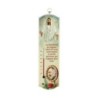 Thermometre d interieur en bois a suspendre H. 20 x 5,5 cm avec Christ et benediction a personnaliser avec une resine