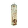 Thermometre d interieur en bois a suspendre H. 20 x 5,5 cm avec Christ et benediction a personnaliser avec une resine