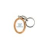Porte-clés en bois d'olivier H- 3-8 cm avec résine couleur des saints-