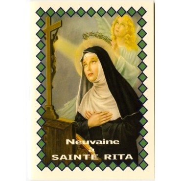 Livret de neuvaine avec historique, prière, neuvaine H.15 x10 cm, nombreux saints.