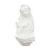 Benitier blanc de la Vierge a suspendre H. 16 cm.
