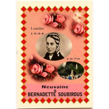 Livret de neuvaine avec historique, prière, neuvaine H.15 x10 cm, nombreux saints.