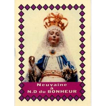 Livret de neuvaine avec historique, prière, neuvaine H.15 x10 cm, nombreux saints.