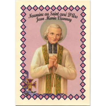 Livret de neuvaine avec historique, prière, neuvaine H.15 x10 cm, nombreux saints.