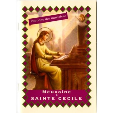 Livret de neuvaine avec historique, prière, neuvaine H.15 x10 cm, nombreux saints.