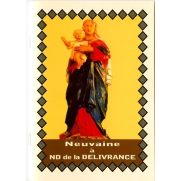 Livret de neuvaine avec historique, prière, neuvaine H.15 x10 cm, nombreux saints.