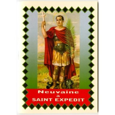 Livret de neuvaine avec historique, prière, neuvaine H.15 x10 cm, nombreux saints.