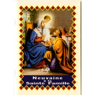 Livret de neuvaine avec historique, prière, neuvaine H.15 x10 cm, nombreux saints.