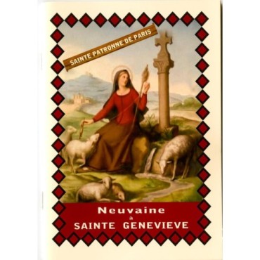 Livret de neuvaine avec historique, prière, neuvaine H.15 x10 cm, nombreux saints.