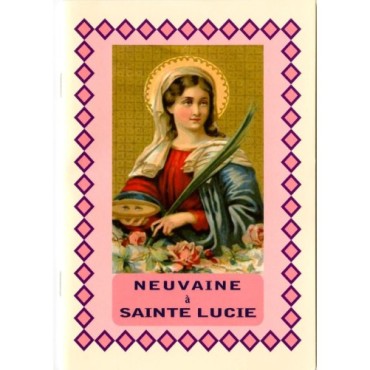 Livret de neuvaine avec historique, prière, neuvaine H.15 x10 cm, nombreux saints.