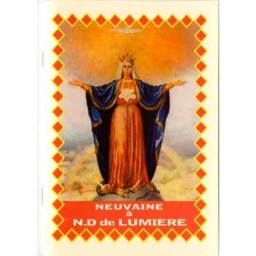 Livret de neuvaine avec historique, prière, neuvaine H.15 x10 cm, nombreux saints.
