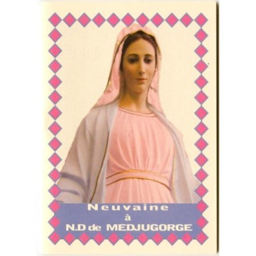 Livret de neuvaine avec historique, prière, neuvaine H.15 x10 cm, nombreux saints.