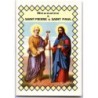 Livret de neuvaine avec historique, prière, neuvaine H.15 x10 cm, nombreux saints.
