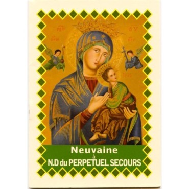 Livret de neuvaine avec historique, prière, neuvaine H.15 x10 cm, nombreux saints.