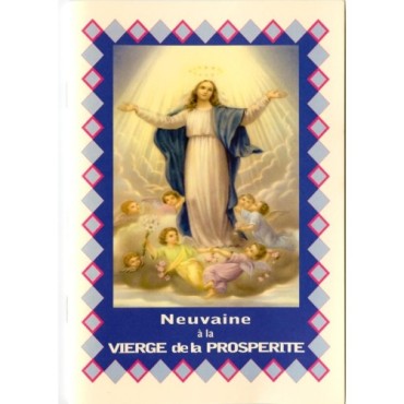 Livret de neuvaine avec historique, prière, neuvaine H.15 x10 cm, nombreux saints.