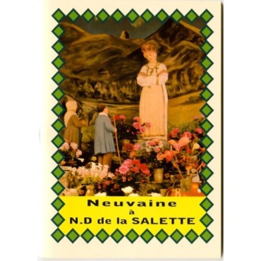 Livret de neuvaine avec historique, prière, neuvaine H.15 x10 cm, nombreux saints.