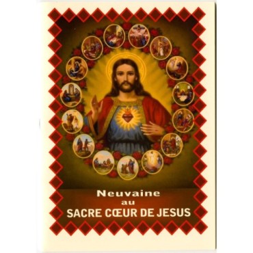 Livret de neuvaine avec historique, prière, neuvaine H.15 x10 cm, nombreux saints.