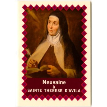 Livret de neuvaine avec historique, prière, neuvaine H.15 x10 cm, nombreux saints.