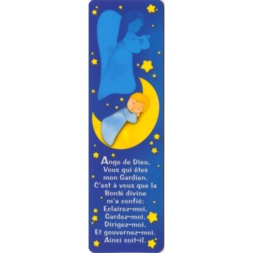 Marque-pages avec prière, 12,5 x 3,8 cm, plusieurs modèles disponibles..