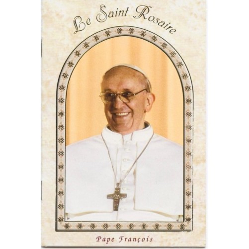 Livret de priere du saint Rosaire H.14x9 cm, plusieurs saints.