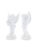 Anges en resine - H. 27.5 cm. LOT DE 2 ASSORTIS.