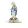 Bougeoir en plexi assemblable, avec représentations de saints. Livre avec une bougie, H. 13,5 cm. Plusieurs saints