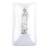 Mini statue métal présentée dans un étui plastique a glisser dans un porte monnaie Hauteur 2,5 cm, plusieurs saints..