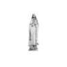 Mini statue métal présentée dans un étui plastique a glisser dans un porte monnaie Hauteur 2,5 cm, plusieurs saints..