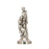 Statue en metal sur socle adhesif, Hauteur 5.5 cm, plusieurs saints...