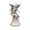 Statue en metal sur socle adhesif, Hauteur 5.5 cm, plusieurs saints...